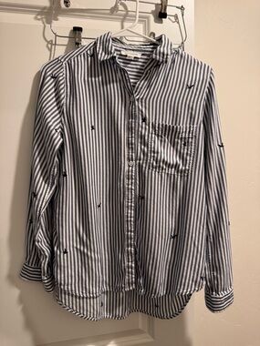 BeachLunchLounge button up- size s
